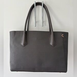 Dagne Dover Signature Tote in Graphite
